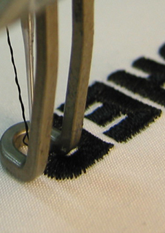 Direkteinstickung Direkteinstickung