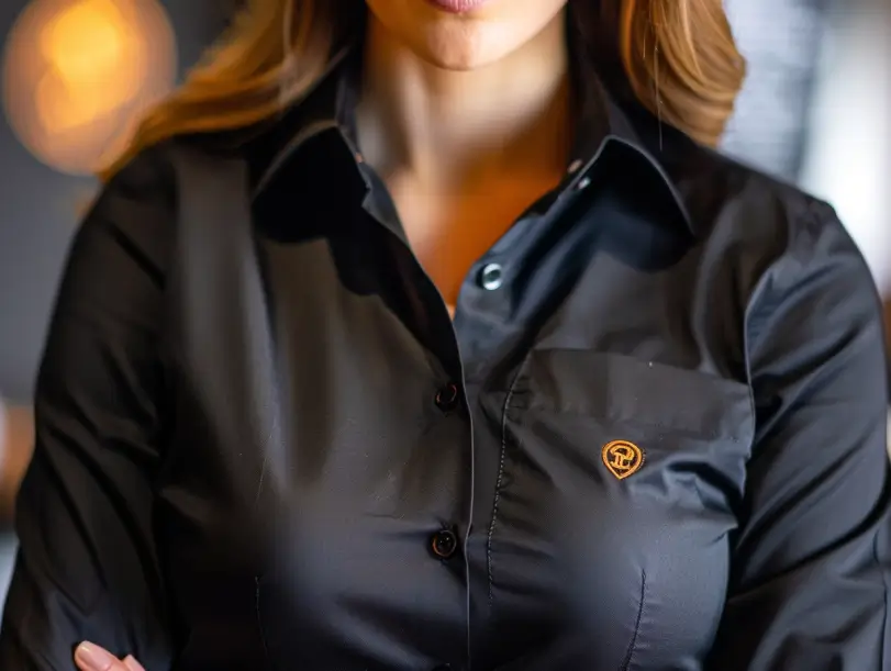 Damen Blusen mit Logo besticken lassen