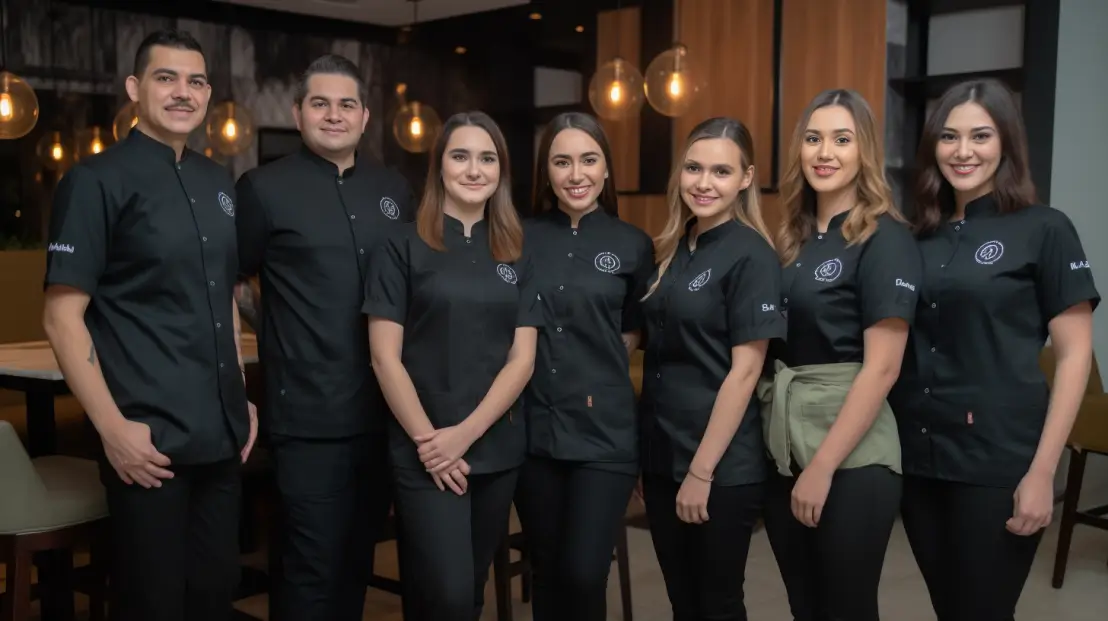 Gastronomie Stickerei